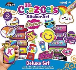 Cra-z-art Cra-z-gels 3D Deluxe Set Diy Sticker Kit