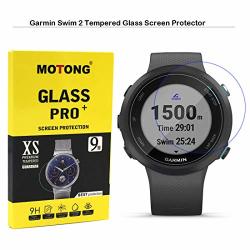 Deals on Motong For Garmin Swim 2 Screen Protector Tempered