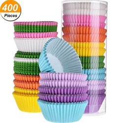 300Pcs Brown Cupcake Liners Greaseproof Muffin Liners Baking Paper