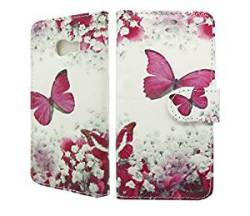 NWNK13 Pu Leather Side Open wallet card Slot integrated Stand For Samsung Galaxy A3 20 Floral Book