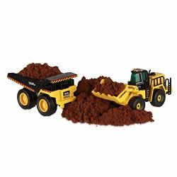 Tonka - Metal Movers Combo Pack - Mighty Dump Truck & Front Loader