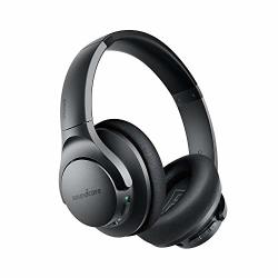 Anker Soundcore Life Q20 Hybrid Active Noise Cancelling Headphones Wireless Over Ear Bluetooth Headphones 40H Playtime Hi-res Audio Deep Bass Memory Foam Ear Cups