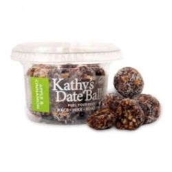 Kathy& 039 S Kitchen Apple & Cinnamon Date Balls 105G