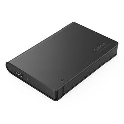 Orico Aluminium 2.5 Inch SATAIII To USB3.0 Hard Drive Enclosure case caddy For 7MM 9.5MM 12.5MM Hdd And SSD - Black