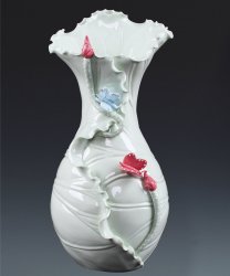 Porcelain Lotus Vase