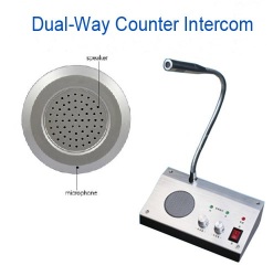 2 Way Audio Intercom For Counter