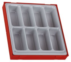 - Empty Double Sized Tray 8 Space - TTD01