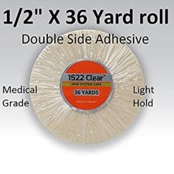 3M Clear 1522 Tape 1 2" X 12 Yard = Double Side Adhesive