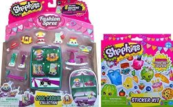 Shopkins Once You Shop You Cant Stop Fashion Spree Best Dressed Collection Shopkins And Cool Casual Collection With Shopkins Sticker Kit Cool Casual Collection