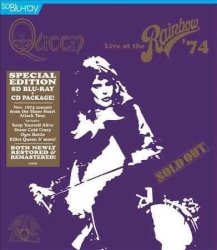 Queen - Live At The Rainbow 74 Region A Blu-ray