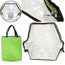 Jwn Green Portable Solar Oven Bag Cooker Sun Outdoor Camping Travel Emergency Tool For Cooking Solar Oven Bag