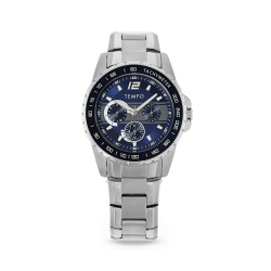 Tachymeter Blue Dial Gents Watch
