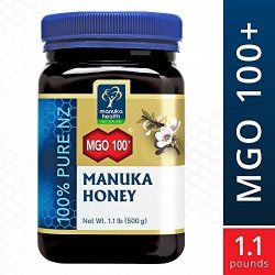 Manuka Health - Mgo 100+ Manuka Honey 100% Pure New Zealand Honey 1.1 Lbs