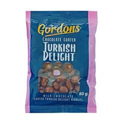 Gordons Choc Turkish Delight 80G