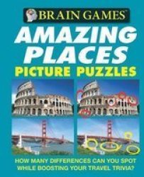 Amazing Places Picture Puzzles Spiral Bound