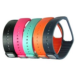 Replacement Wrist Band Strap Wristband With Metal Clasp For Samsung Galaxy Gear Fit 1 Gen Bracelet Smart Watch R350 Only - 5 Pack