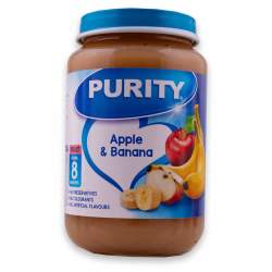 Purity Third Foods Fruit 200ML Apple & Banana - From 8 Months
