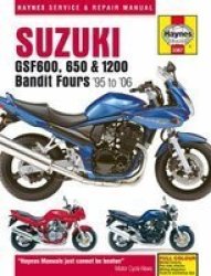 Suzuki Gsf600 650 & 1200 Bandit Fours Motorcycle Repair Manual Paperback