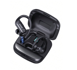 - A5 - Noise Cancelling Wireless Earbuds With LED Display - Black
