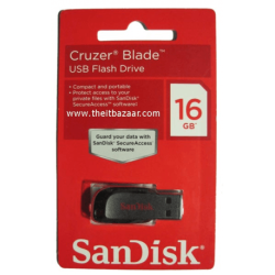 SanDisk Cruzer Blade 16gb Flash Drive Usb2