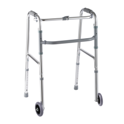 Walker Foldable With Front Wheels