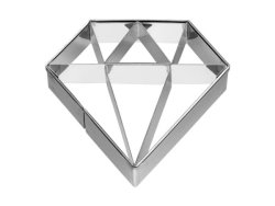 Birkmann Stainless Steel Diamond Cookie Cutter 6CM