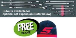 Combination Spanner Set 8-19MM With Free Beanie