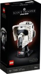 Lego Star Wars Scout Trooper Helmet Collectible Building Kit 75305