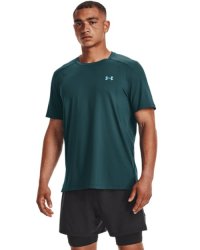 Men's Ua Iso-chill Run Laser T-Shirt - Tourmaline Teal XL
