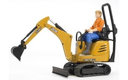 Bruder Jcb Micro Excavator 8010 With Construction Worker