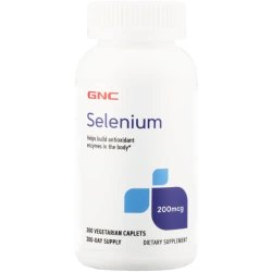 GNC 200MG Selenium Tablets 200 Tablets