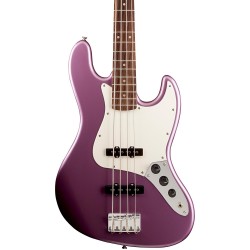 Squier Affinity Jazz Bass Electric Bass With Rosewood Fingerboard Burgundy Mist