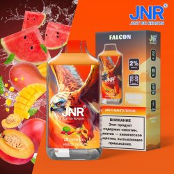 Jnr Vapor - Falcon Watermelon Mango Peach 5% Nic 16000 Puff 10PCS