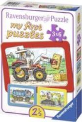 My First Puzzles - Excavator Tractor And Dump Truck