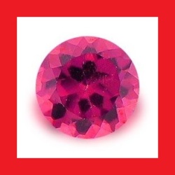 Garnet - Purple Red Round Facet - 0.310cts