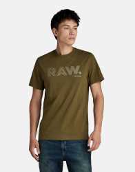 G-star Raw 3D Raw Logo Slim Green T-Shirt - XXL Green
