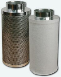 Carbon Filter - 150X500 Mm 6"X20" 50 Mm Carbon Bed
