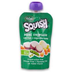 Fruit & Vegetable Puree Pouch 110ML - Mixed Vegetable