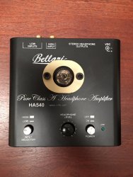 Rolls Bellari HA540 Pure Class A Stereo Valve Headphone Amplifier - Showroom Unit