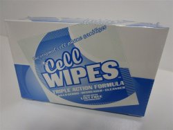 Cell Wipes - Box Of 72 Individually Wrapped