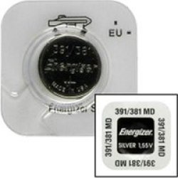 Energizer 391 381 Silver Oxide Watch Battery Box 10