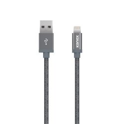 KANEX Lightning USB Chargesync Premium 2M Cable - Space Grey