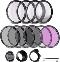 72MM Complete Camera Lens Filter Accessory Kit