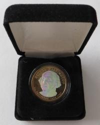 George Washington Presidential Hologram Coin In Mint Box