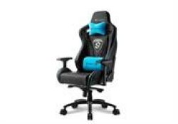 Sharkoon Skiller SGS4 Gaming Seat Black blue Retail Box 1 Year Warranty.   Product Overview  For Those Who Want Wide-ranging Comfort: The Skiller SGS4 Is