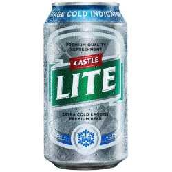 Castle Lite Can 330ML - 18