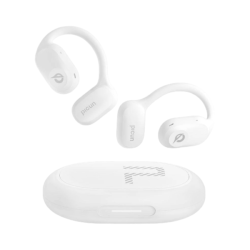 - Wireless Waterproof Ear Hook Noise Cancellation Earbuds - White
