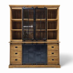 Teak Silo Display Cabinet Furniture Sotran Dekorativ