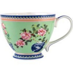 Maxwell & Williams Maxwell And Williams Gabby Malpas Jardin Footed Cup - Gift Boxed 400ML Camelia