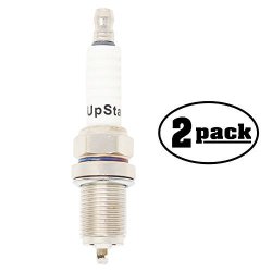 2-PACK Replacement Spark Plug For Briggs & Stratton Engine Power Equipment All Models Gentek Pro Single Cylinder Ohv 17.0 H.p. - Compatible With Champion